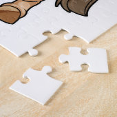 Pferd im Hip Hop Dance Dab Puzzle (Seite)