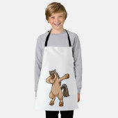 Pferd im Hip Hop Dance Dab Schürze (Getragen)