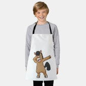 Pferd im Hip Hop Dance Dab Schürze (Getragen)