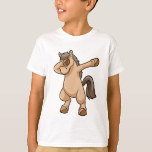 Pferd im Hip Hop Dance Dab T-Shirt