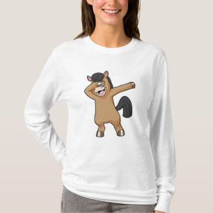 Pferd im Hip Hop Dance Dab T-Shirt