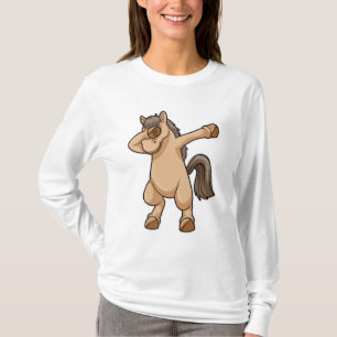 Pferd im Hip Hop Dance Dab T-Shirt