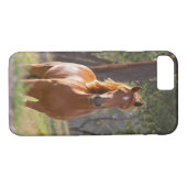 Pferd im Holz Case-Mate iPhone Hülle (Rückseite (Horizontal))