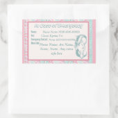 Pferd im Notfall Rechteckiger Aufkleber (Tasche)