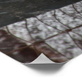 Pferd im Schnee Poster (Ecke)