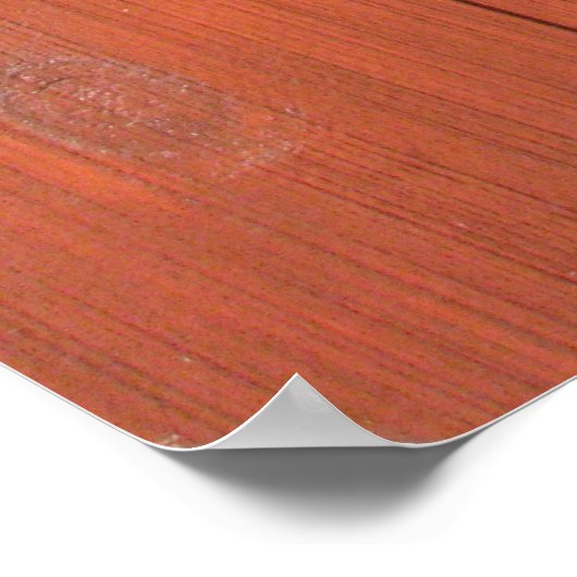 Pferd im Stall Poster (Ecke)