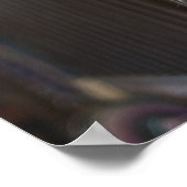 Pferd im Stall Poster (Ecke)