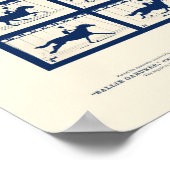 Pferd in Bewegung - Sallie Gardner am Gallop Poster (Ecke)