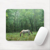 Pferd in der Wiese Mousepad (Mit Mouse)