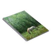 Pferd in der Wiese Notizblock (Rechte Seite)