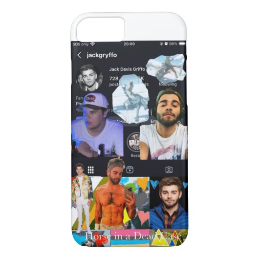 Pferd in einem iPhone Case (Rückseite)