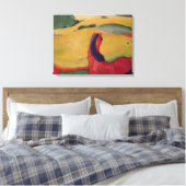 Pferd in einer Landschaft, 1910 Leinwanddruck (Insitu (Schlafzimmer))