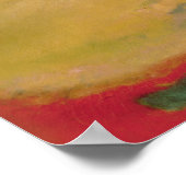 Pferd in einer Landschaft, 1910 Poster (Ecke)