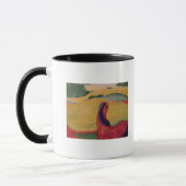 Pferd in einer Landschaft, 1910 Tasse (Links)