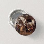 Pferd in einer Landschaft Aelbert Cuyp Button (Vorne & Hinten)
