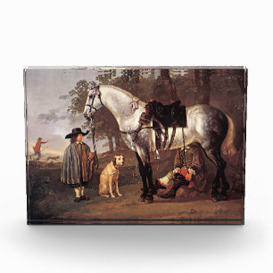 Pferd in einer Landschaft Aelbert Cuyp Fotoblock