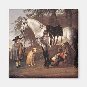 Pferd in einer Landschaft Aelbert Cuyp Magnet