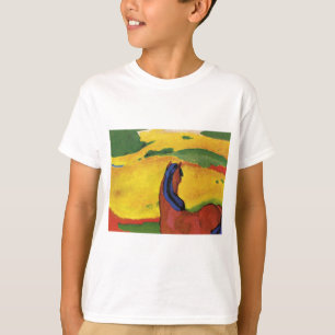 Pferd in einer Landschaft durch Franz Marc T-Shirt