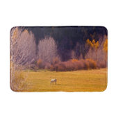 Pferd in Fall I Badematte (Vorderseite)