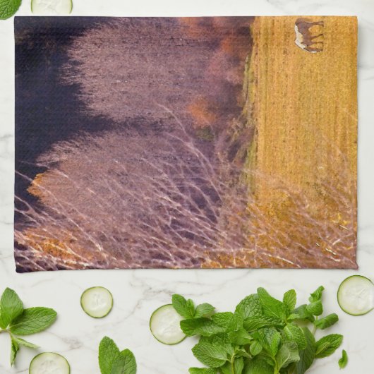 Pferd in Fall I Küchentuch (Gefaltet)