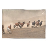 Pferd in Fall II Kissenbezug (Rückseite-Links)