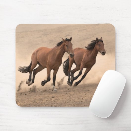 Pferd in Fall II Mousepad (Mit Mouse)