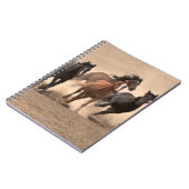 Pferd in Fall II Notizblock (Linke Seite)