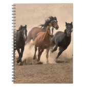 Pferd in Fall II Notizblock (Vorderseite)