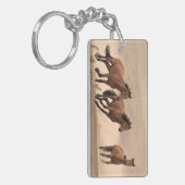 Pferd in Fall II Schlüsselanhänger (Vorderseite links)