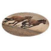 Pferd in Fall II Schneidebrett (Ecke)