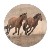Pferd in Fall II Schneidebrett (Vorderseite)