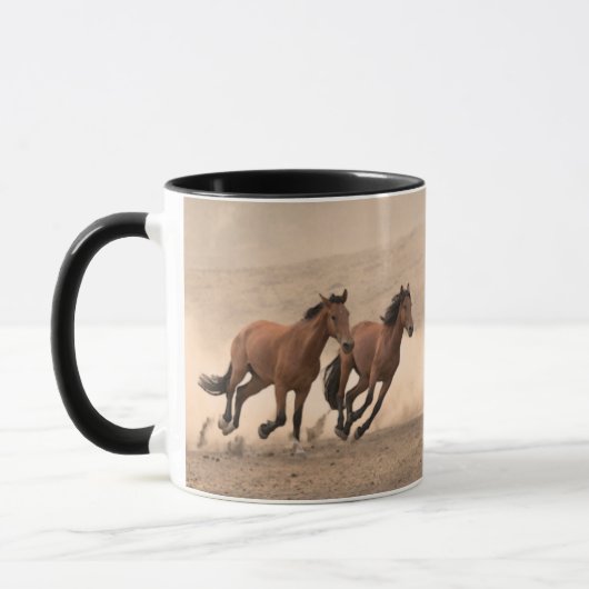 Pferd in Fall II Tasse (Links)