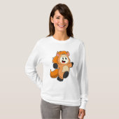 Pferd in Kostüm T-Shirt (Vorne ganz)