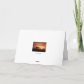 Pferd in Light Equine Sympathy Card Karte (Rückseite)