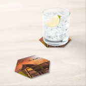 Pferd in Paddock Personalisiert Untersetzer (Vor Ort)