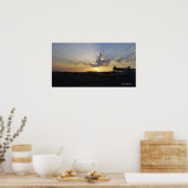 Pferd in Wolken, Carolcells.com Poster (Küche)