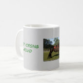 Pferd Kaffeetasse (Vorderseite Links)