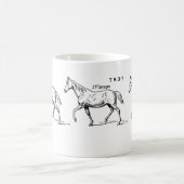 Pferd Kaffeetasse (Mittel)