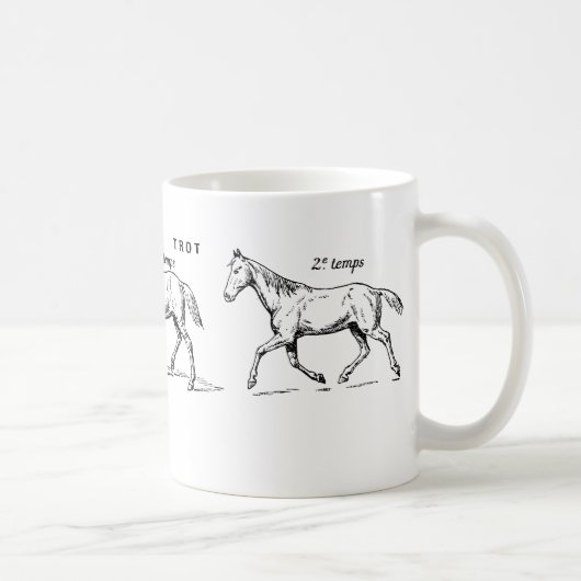 Pferd Kaffeetasse (Rechts)