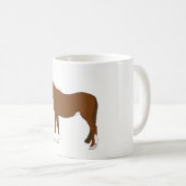 Pferd Kaffeetasse (VorderseiteRechts)