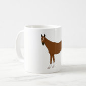 Pferd Kaffeetasse (Vorderseite Links)