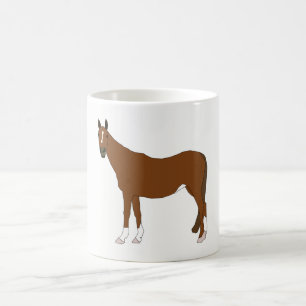 Pferd Kaffeetasse