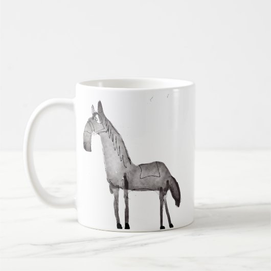 Pferd Kaffeetasse (Links)