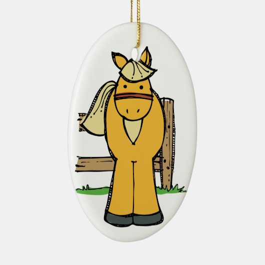 Pferd Keramikornament (Rechts)