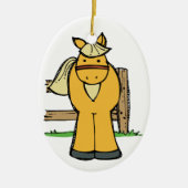 Pferd Keramikornament (Vorne)