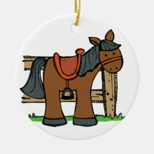 Pferd Keramikornament