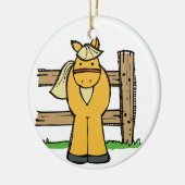 Pferd Keramikornament (Links)