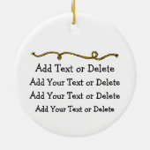 Pferd Keramikornament (Hinten)