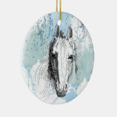 Pferd Keramikornament (Rechts)