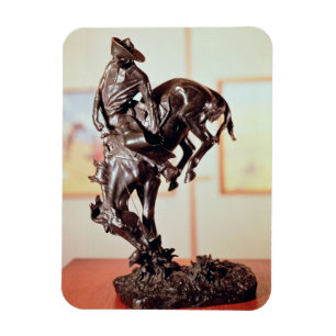 Pferd-Kerl (Bronze) Magnet